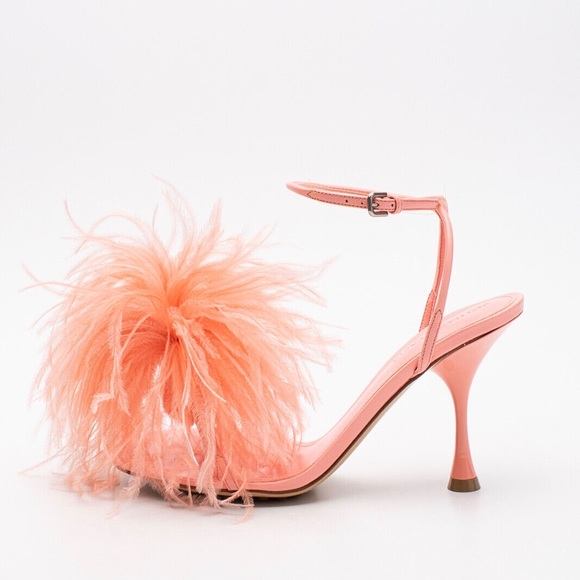 NEW BOTTEGA VENETA Wonderbird Leather Thong Sandals US6 EU36 UK3 Feathers - Picture 2 of 9